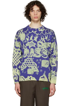 Rassvet Blue Spray Sweater