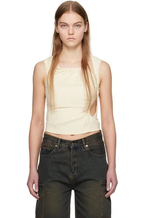 Wynn Hamlyn Off-White Ella Tank Top