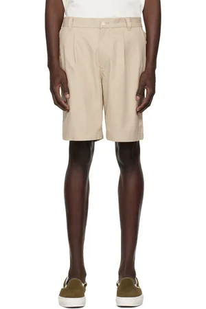 Saturdays NYC Beige Keigo Shorts