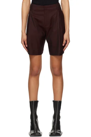 Wynn Hamlyn Burgundy Lana Shorts