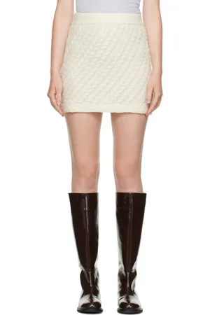 Loulou de Saison Off-White Alsen Mini Skirt