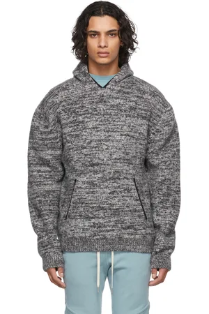 JOHN ELLIOTT Black & Grey Andres Hoodie