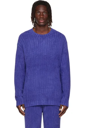 DION LEE Blue Sweater