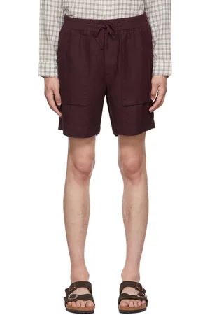 Vince Burgundy Lightweight Pull-On Shorts