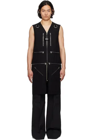 Rick Owens Black Hollywood Headon Utility Vest