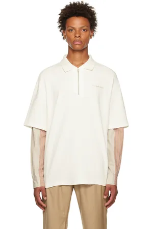 Feng Chen Wang Paneled Polo
