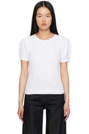 See by Chloé White Rib Sweater