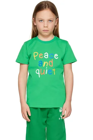 Museum Of Peace & Quiet SSENSE Exclusive Kids Green T-Shirt