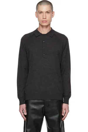 Nanushka Gray Plato Polo