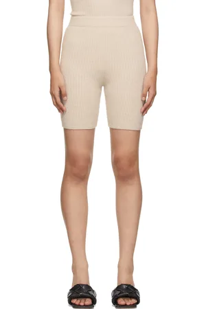 Arch4 Beige Joelle Rib Shorts