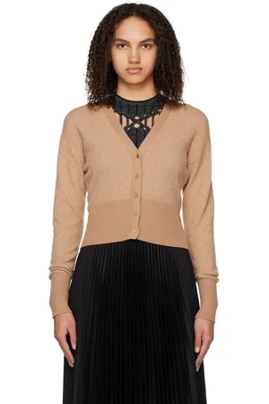 Joseph Tan Y-Neck Cardigan