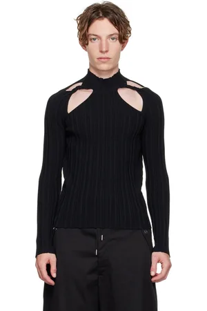 DION LEE SSENSE Exclusive Collarbone Skivvy Sweater