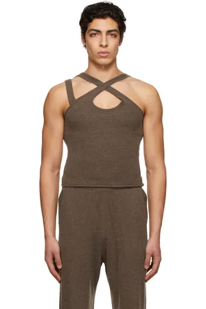 EXTREME CASHMERE Brown n°222 Raver Tank Top