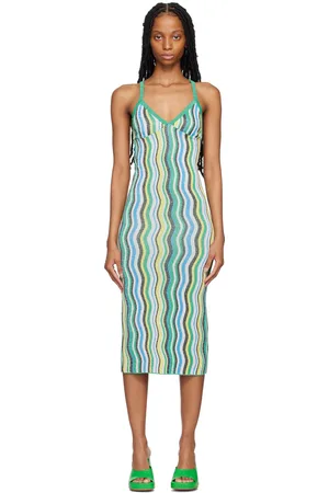SIMON MILLER Multicolor Comet Midi Dress