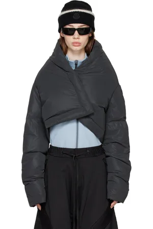 Templa Black Wrap Down Jacket