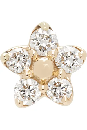 Maria Black Gold Daisy 3 Single Earring