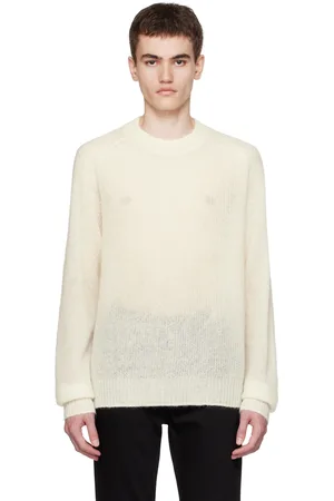 BERNER KUHL White Crewneck Sweater