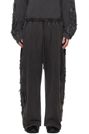 Acne Studios Gray Logo Cargo Lounge Pants