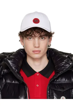 Moncler White Spider-Man Cap