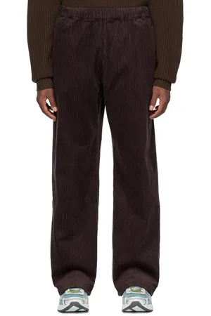 Wynn Hamlyn Brown Relaxed Trousers