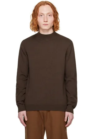 Saturdays NYC Brown Ottavio Sweater