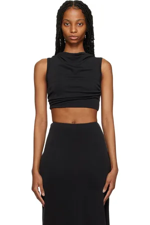 Third Form Black Mode Tuck Tank Top