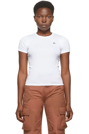 Marine Serre White Minifit Moon T-Shirt