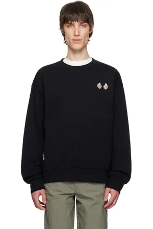Givenchy Black Cotton Patches Sweatshirt