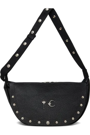 THUG CLUB Full Leather Dragon Messenger Bag
