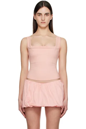 Miaou Pink Luna Tank Top