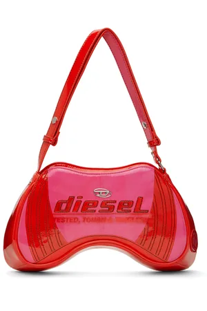 Diesel Pink & Red Play Shoulder Bag