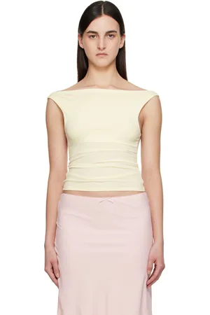 Miaou Off-White Lani Top