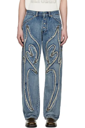 THUG CLUB Frayed Jeans