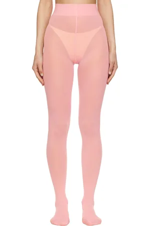Wolford Pink Velvet de Luxe 66 Tights
