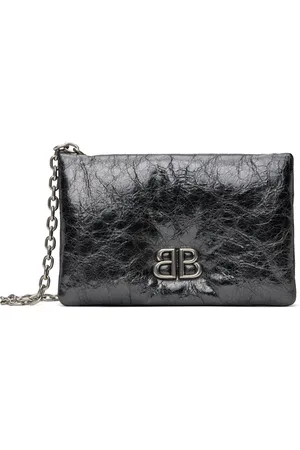 Balenciaga Gray Monaco Nano Bag