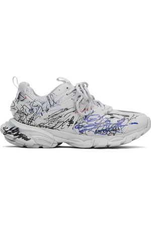 Balenciaga Gray Track Autographe Sneakers