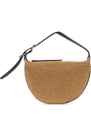 RAG&BONE Beige Mercer Small Straw Bag