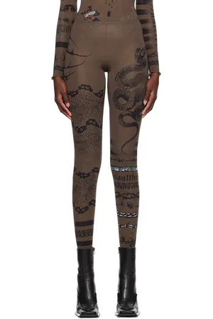 Jean Paul Gaultier Brown KNWLS Edition Leggings