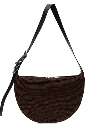 RAG&BONE Brown Mercer Medium Straw Bag