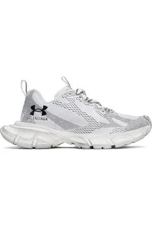 Balenciaga White Under Armour Edition 3XL Knit Sneakers