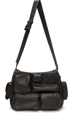 Balenciaga Brown Superbusy Messenger Bag