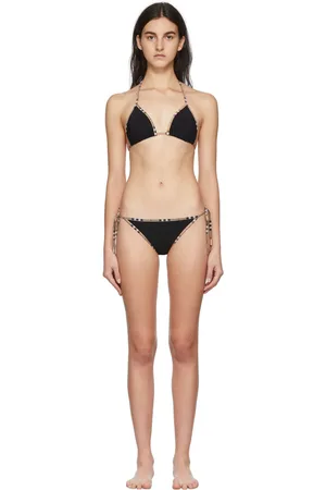 Burberry Vintage Check Detail Mata Triangle Bikini