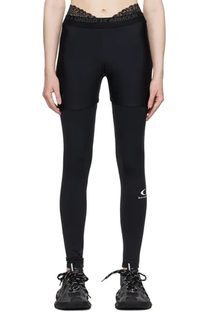 Balenciaga Black Under Armour Edition Layered Leggings