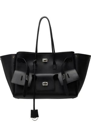 Balenciaga Black Bel Air Medium Carry All Bag