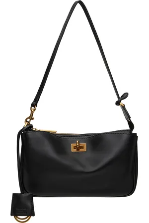 Balenciaga Black Rodeo Sling Pochette Bag