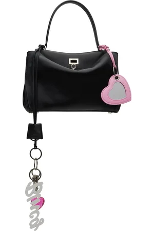 Balenciaga Black Rodeo Small With One Charm Bag