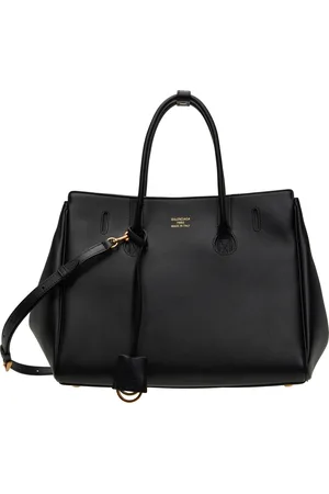 Balenciaga Black Hampton Small Carry All Bag