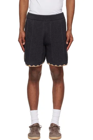 adidas Gray Edison Chen Edition CLOT Knit Shorts