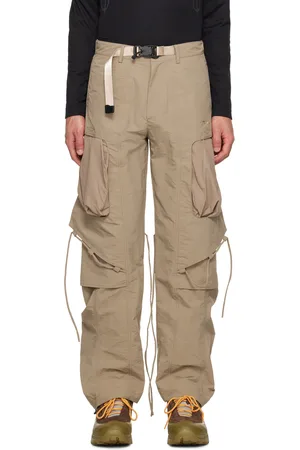 Archival Reinvent Beige Hidden Worker Cargo Pants