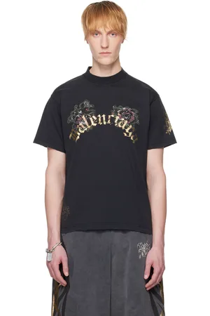 Balenciaga Black Tacky Tatoo T-shirt